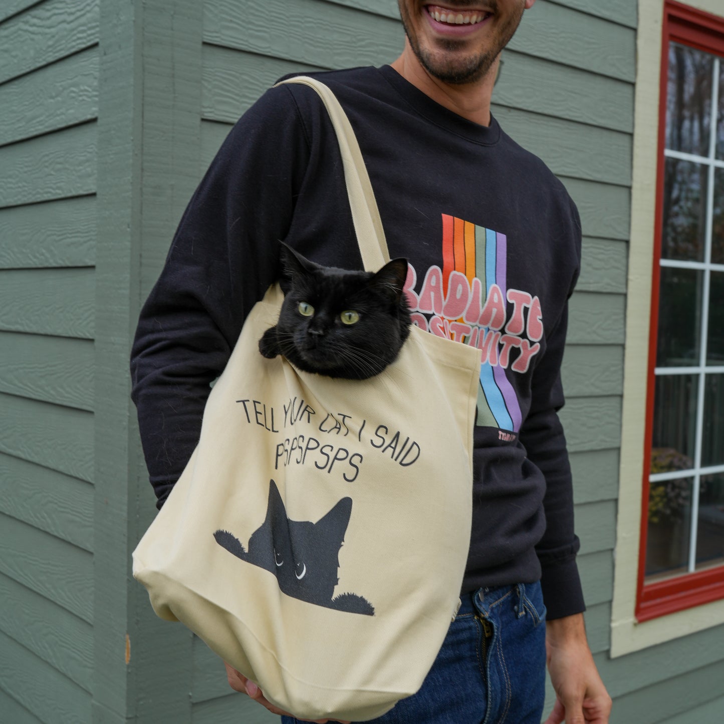 Tell Your Cat Tote Bag