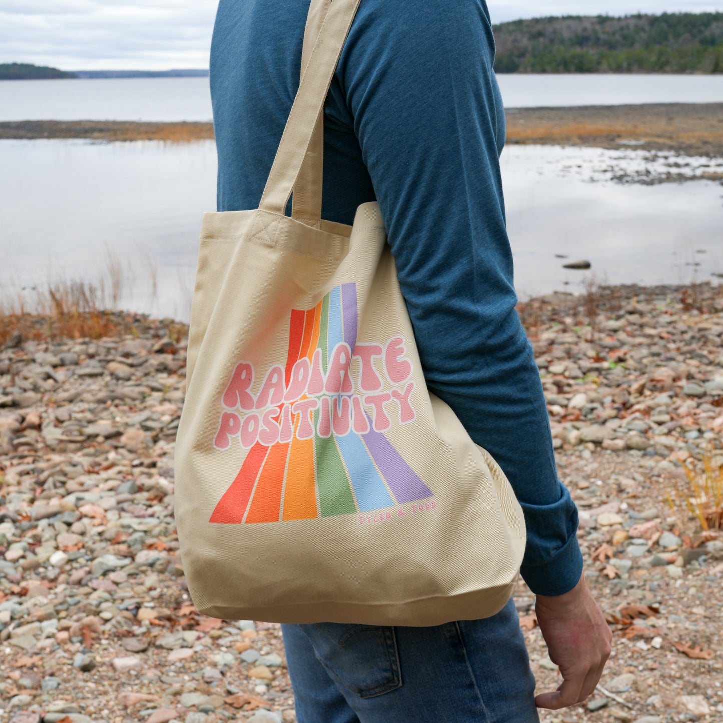 Radiate Positivity Tote Bag