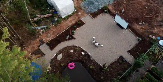 Transforming Dirt To Courtyard: A Beautiful Entertainment Space