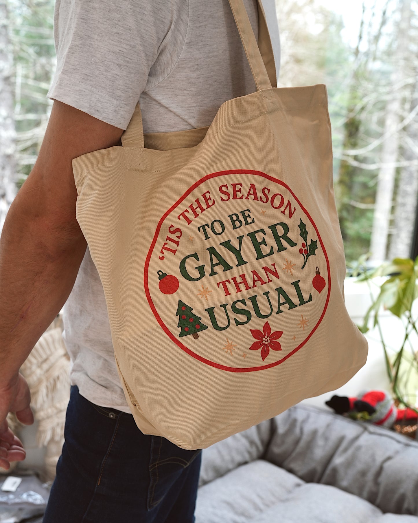 Gayer Than Usual Tote Bag