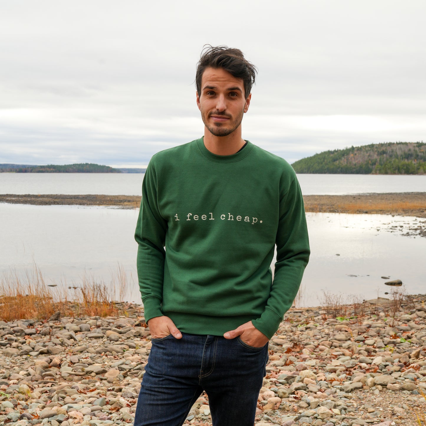 I Feel Cheap Crewneck Sweatshirt